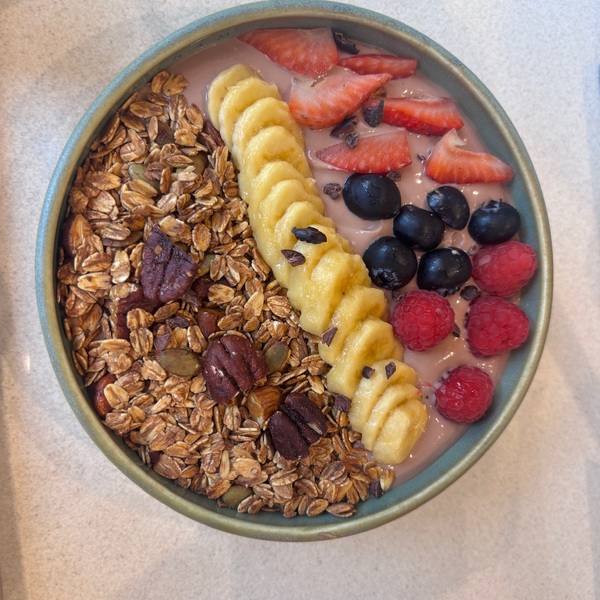 Granola bowl, Manam Chocolate 