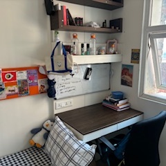 My desk first year